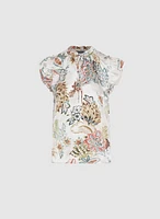 Floral Paisley Blouse