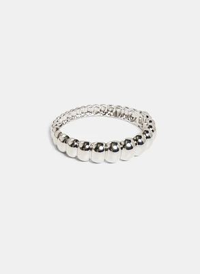 Scalloped Metallic Bracelet