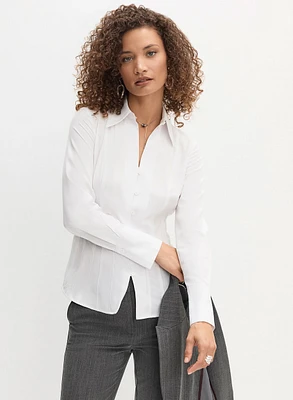 Essential Button-Down Blouse