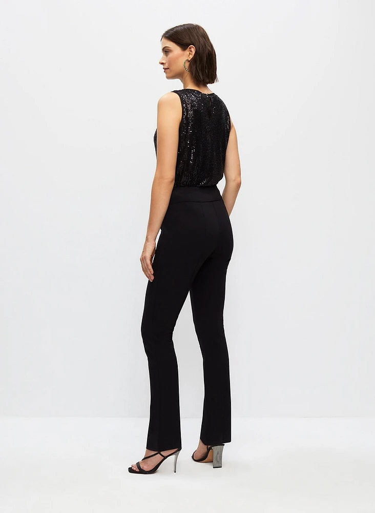 Madison Slim Leg Pull-On Pants