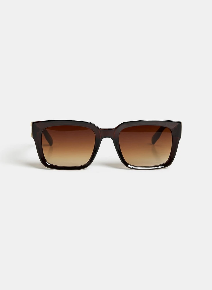 Square Plastic Sunglasses