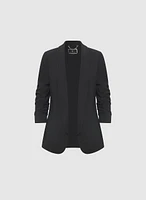 Blazer ouvert à manches 3/4