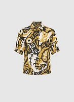 Inverted Paisley Blouse
