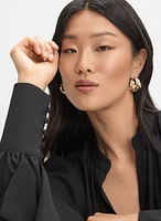 Balloon Sleeve Blouse