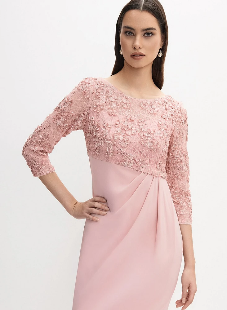 Soutache Embroidered Dress