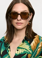 Square Frame Sunglasses