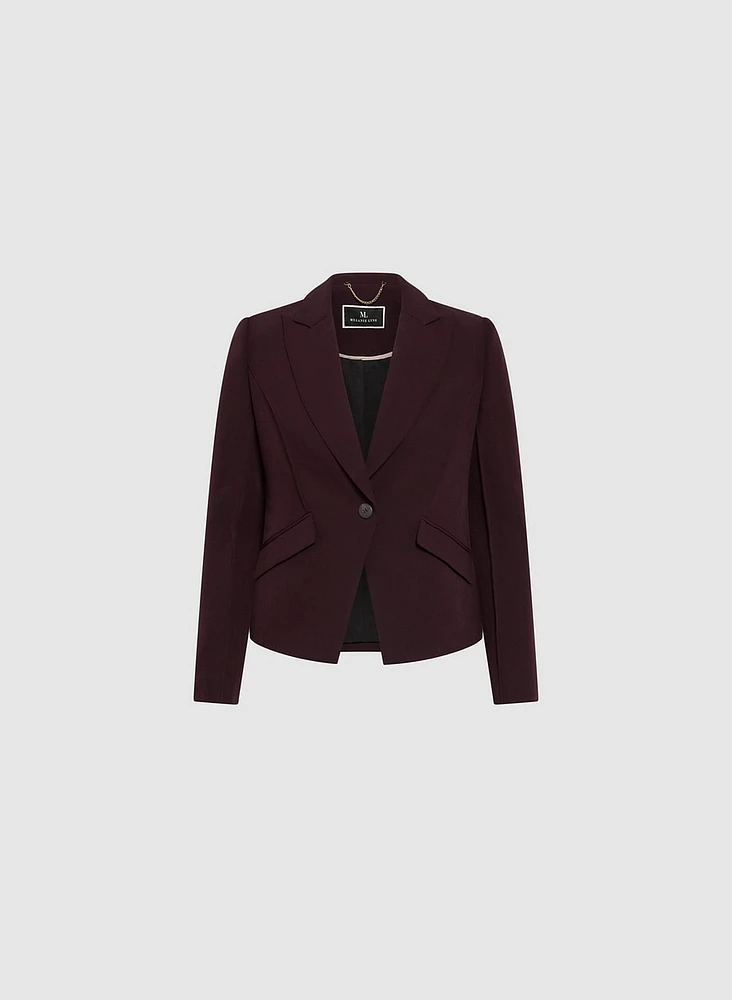 Single-Button Blazer