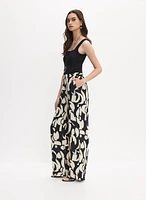 Joseph Ribkoff - Abstract Wide Leg Pants