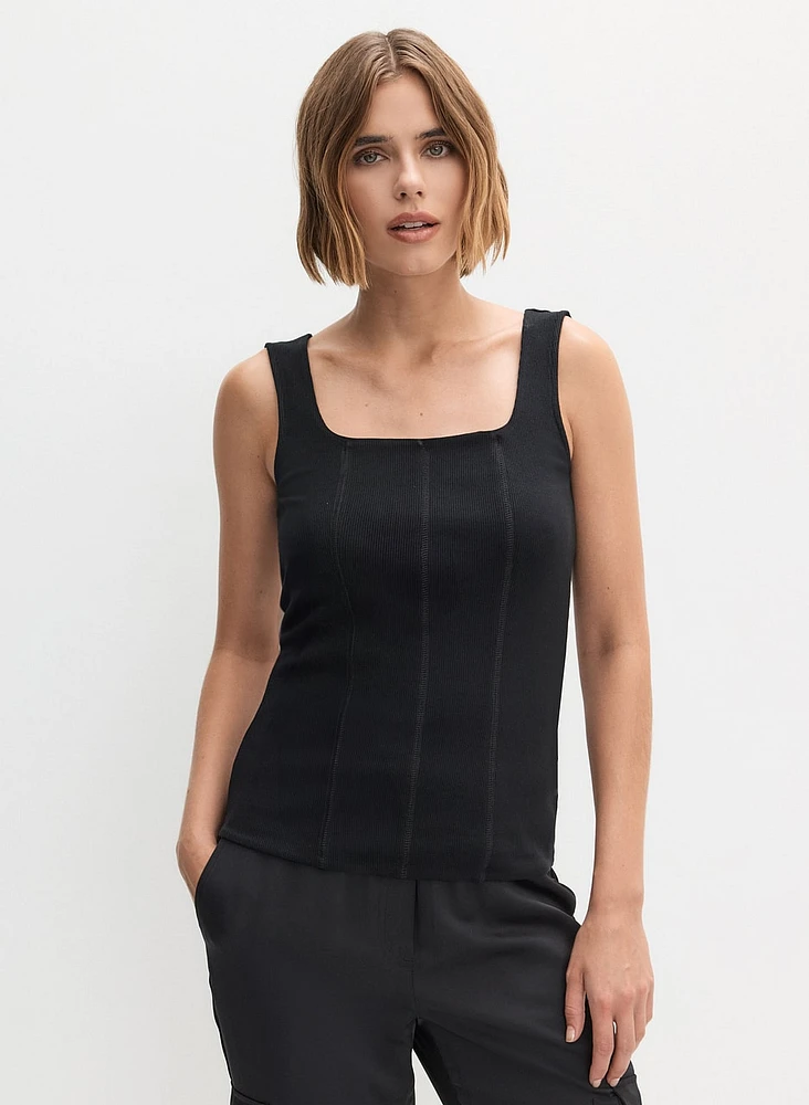 Square Neck Tank Top