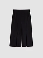 Wide Leg Culotte Pants