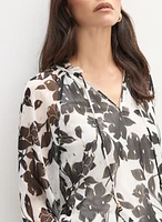 Floral Print Blouse