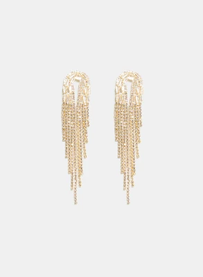 Crystal Cascade Earrings