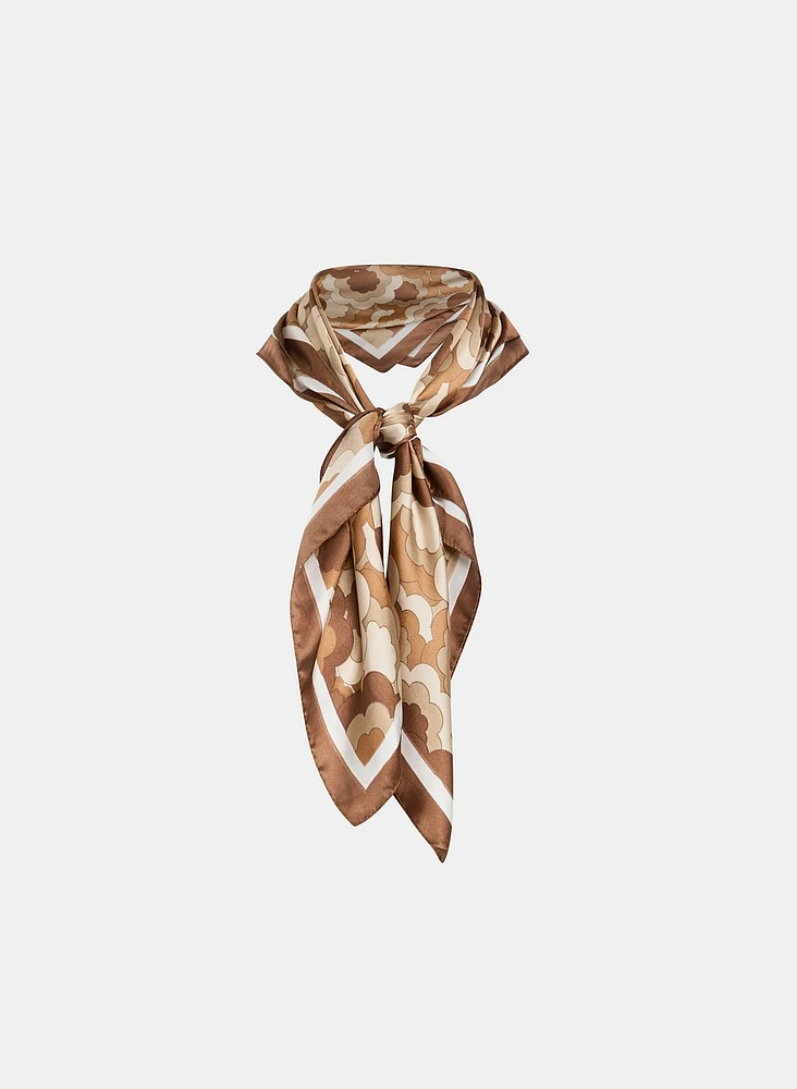 Floral Print Scarf