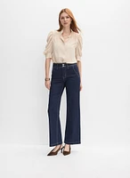 Rinse Tint Flare-Leg Jeans