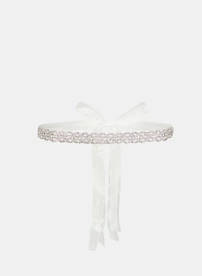 Scalloped Crystal Belt