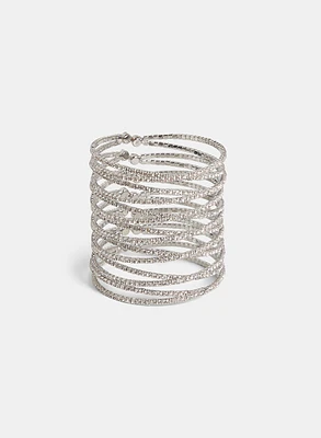 Crystal Cuff Bracelet