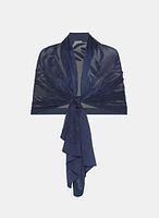 Jacquard Leaf Scarf