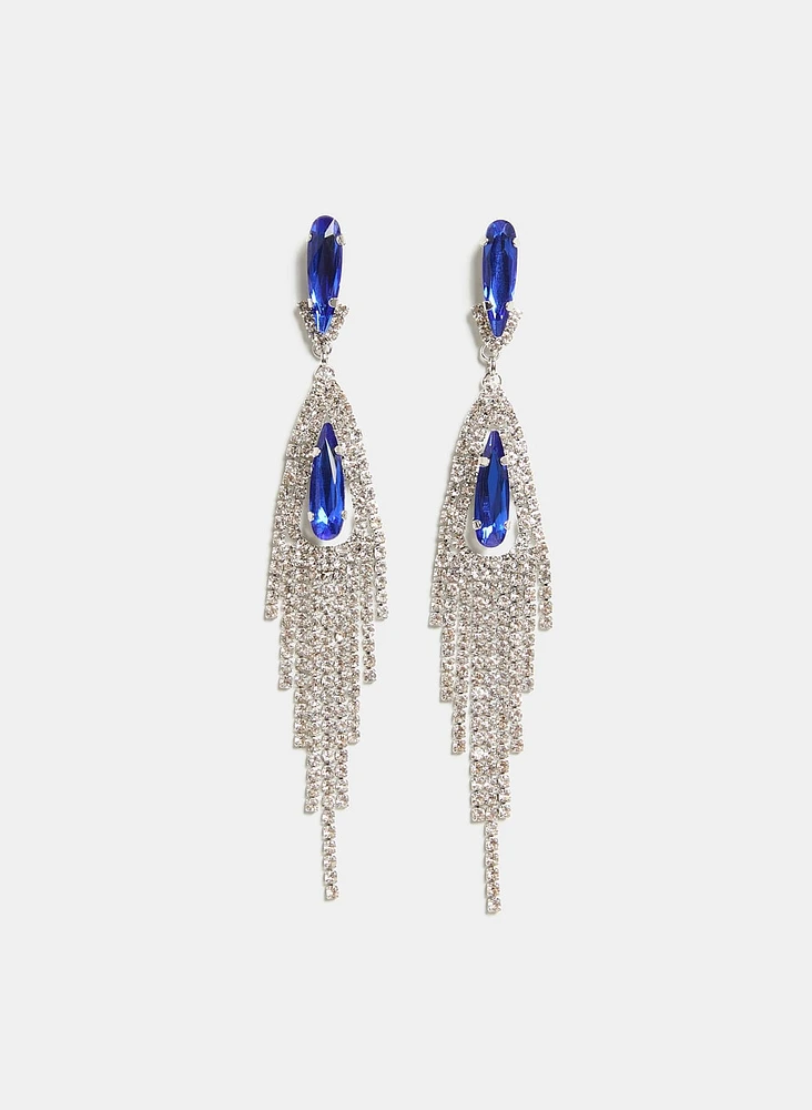 Teardrop Cascade Earrings