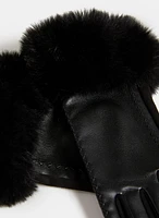 Vegan Leather Gloves