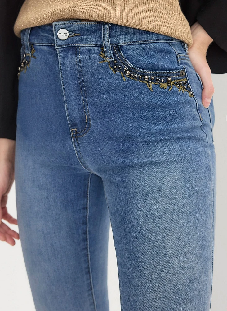 Essential Bead Embellished Jeans