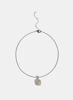 Collier à pendentif carré