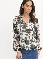 Floral Print Blouse