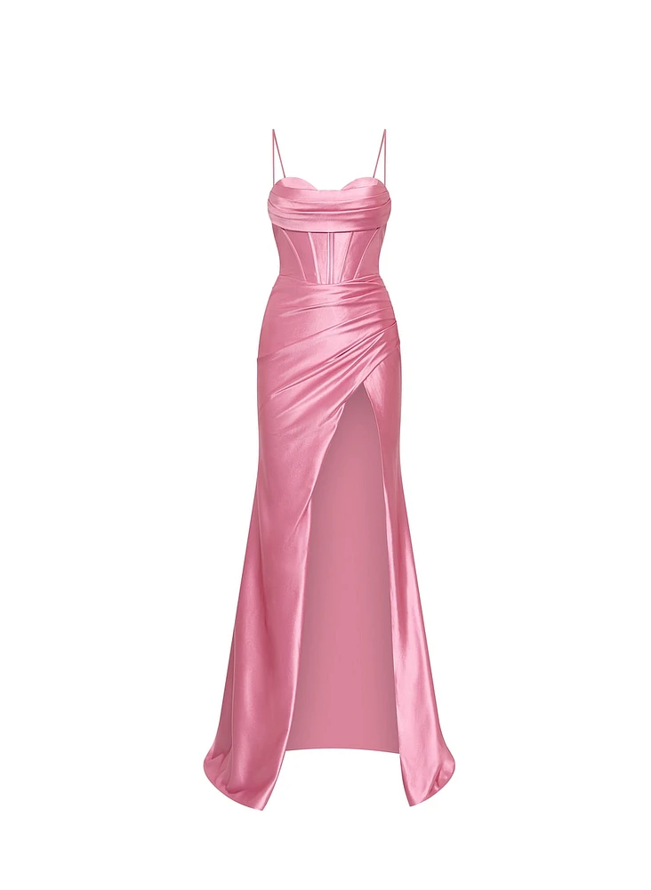 Satin Corset Dress