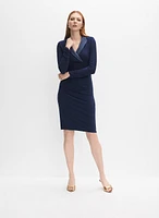 Ruched Jersey Dress
