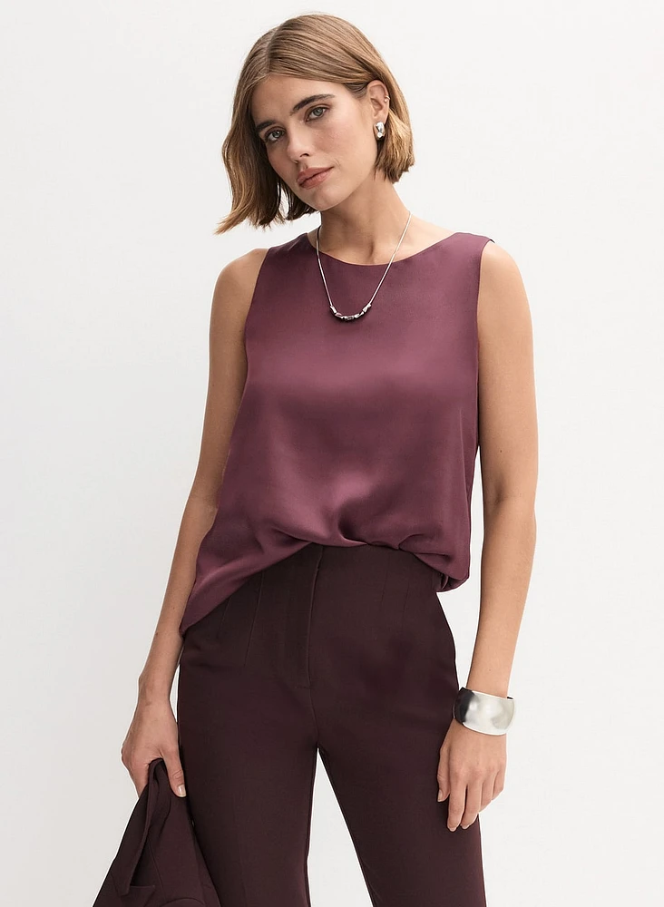 Essential Crew Neck Blouse