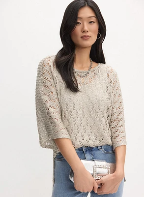 Joseph Ribkoff - Open Knit Sweater