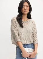 Joseph Ribkoff - Open Knit Sweater