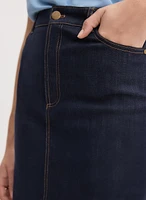 Denim Pencil Skirt