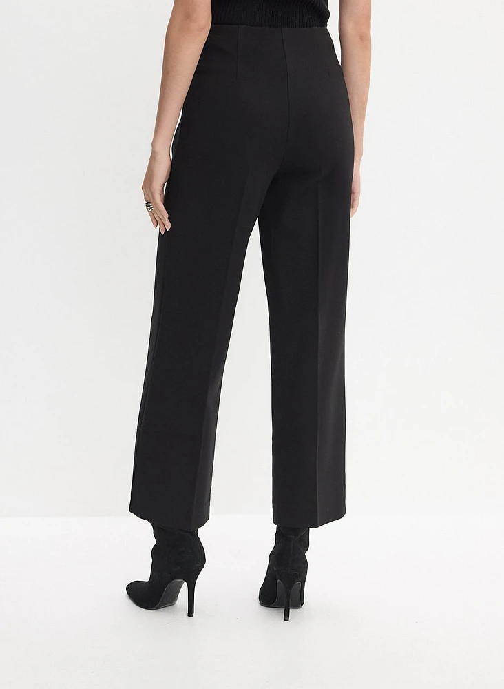 Wide Leg Culotte Pants