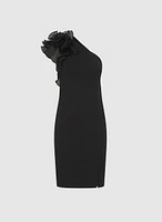 Robe à bretelle unique