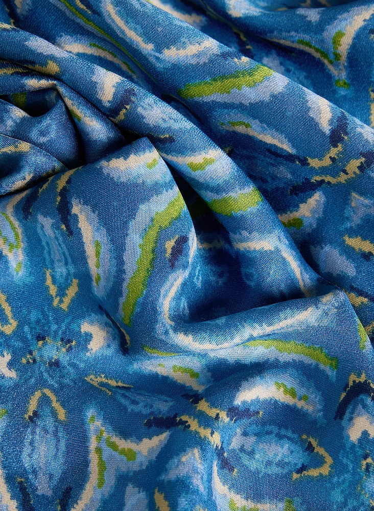 Foulard à motif kaléidoscope