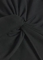 Bell Sleeve Jersey Dress
