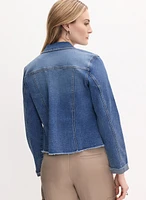 Frayed Denim Jacket