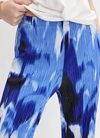 Joseph Ribkoff - Abstract Plissé Pants