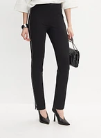 Joseph Ribkoff - Vertical Zip Detail Pants