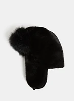 Faux-Fur Trapper Hat