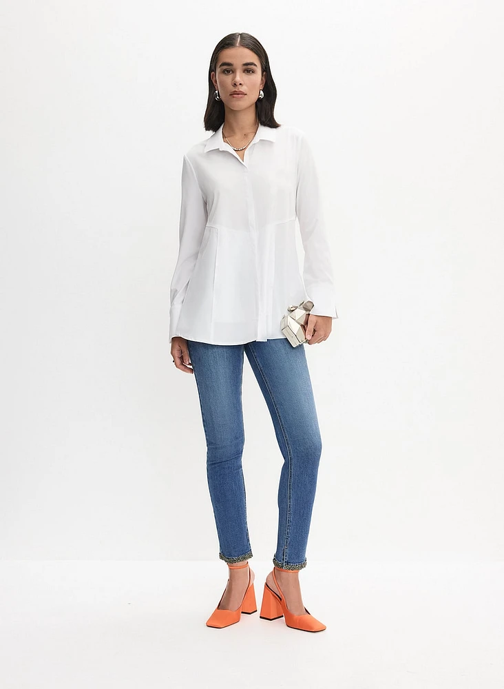 Joseph Ribkoff - A-Line Button-Down Blouse