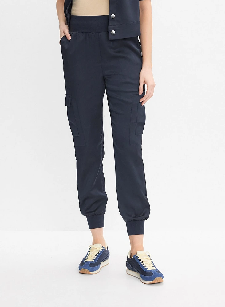 Pantalon cargo à enfiler