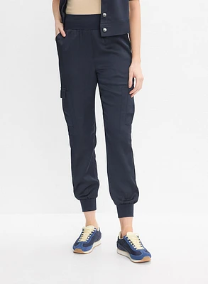 Pantalon cargo à enfiler