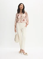 Floral Chiffon Blouse