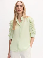 Puff Sleeves Blouse