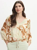 Floral Chiffon Blouse