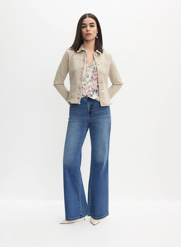 Wide-Leg Jeans