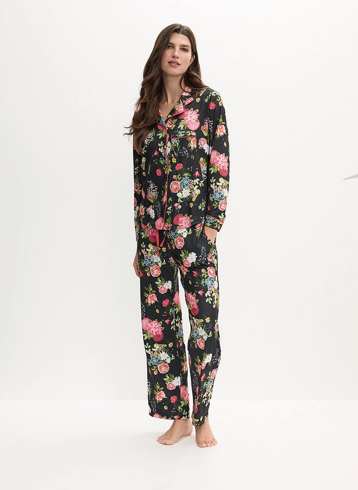 Floral Print Pyjama Set