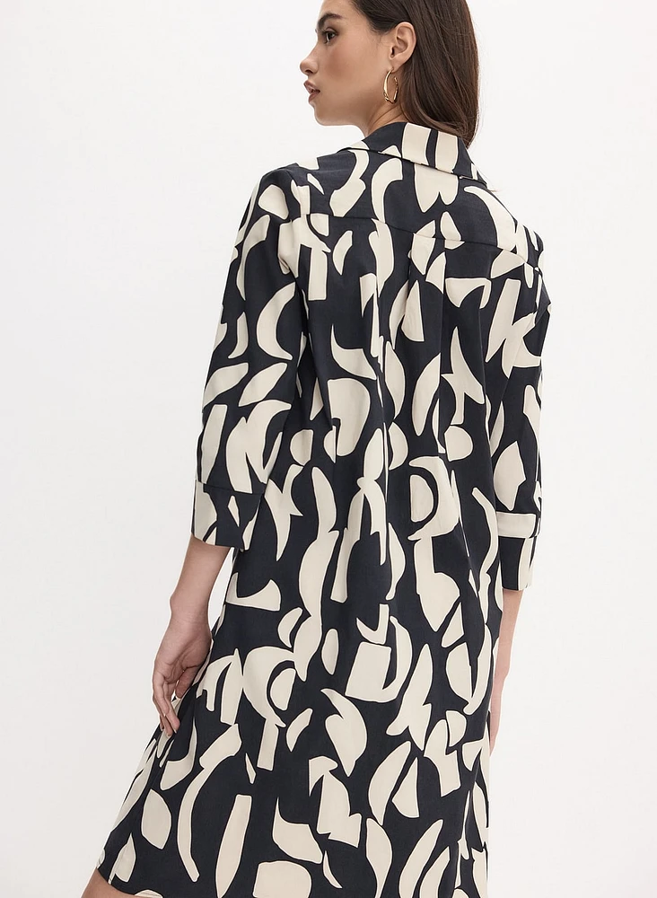 Joseph Ribkoff - Geometric Print Dress