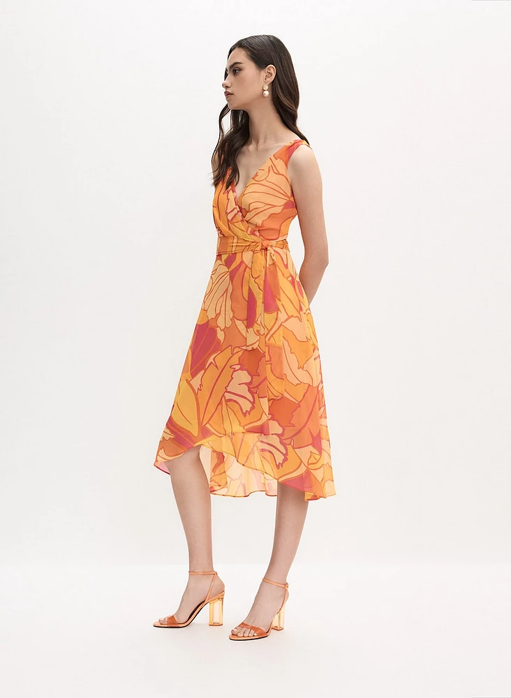 Joseph Ribkoff - Printed Chiffon Dress